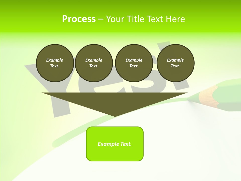 Success Underline Answer PowerPoint Template