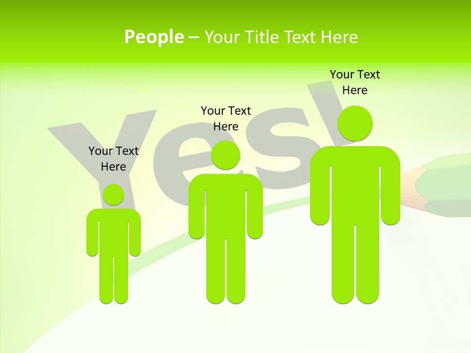 Success Underline Answer PowerPoint Template