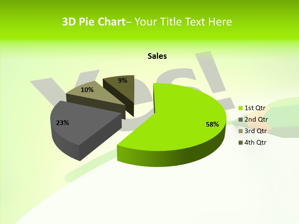 Success Underline Answer PowerPoint Template
