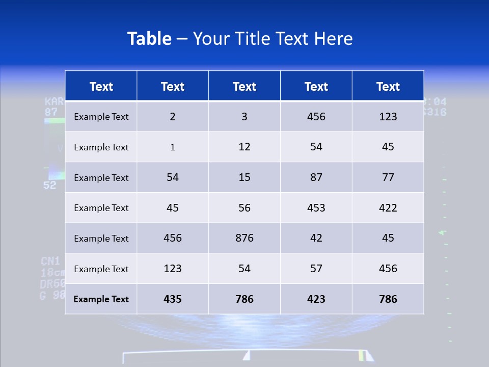 Ultrasound Health Science PowerPoint Template