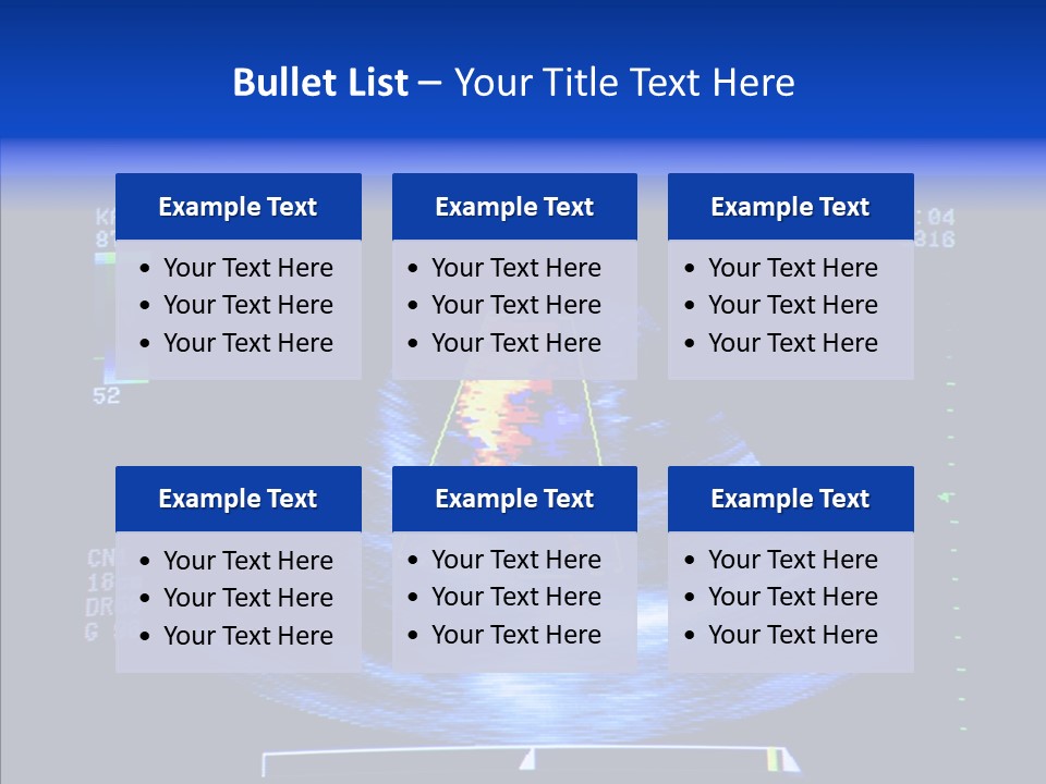 Ultrasound Health Science PowerPoint Template