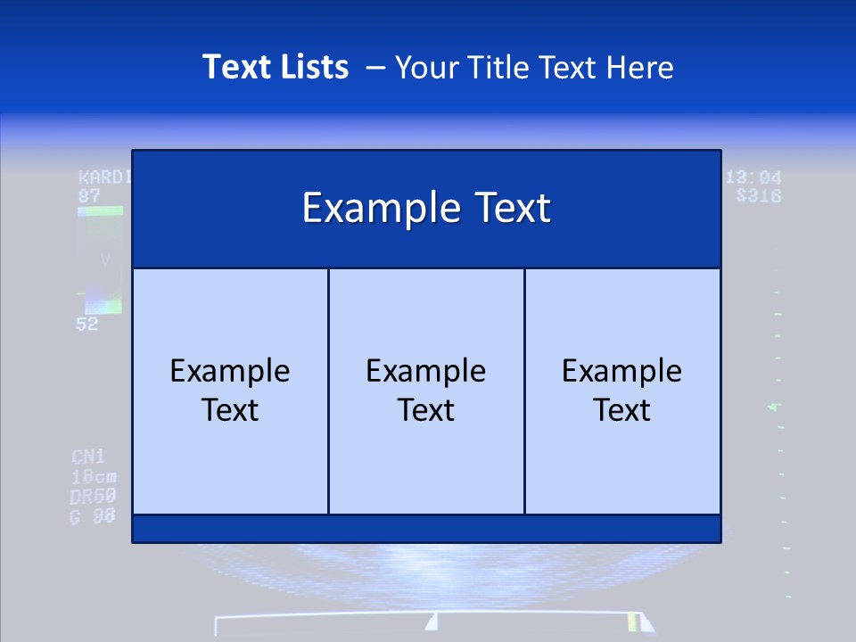 Ultrasound Health Science PowerPoint Template