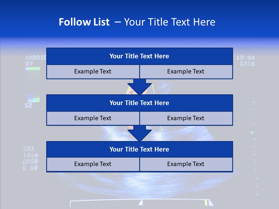 Ultrasound Health Science PowerPoint Template