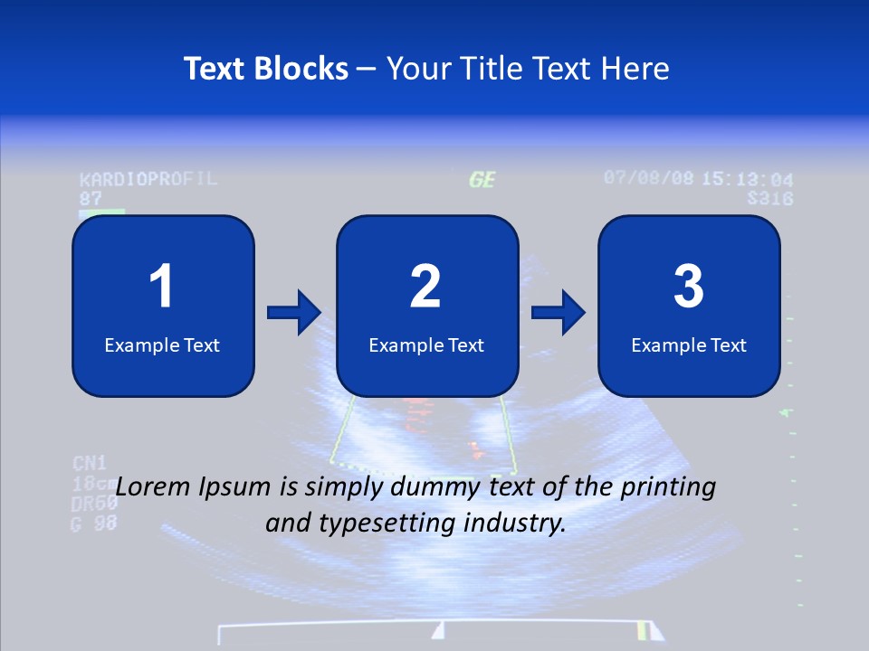 Ultrasound Health Science PowerPoint Template