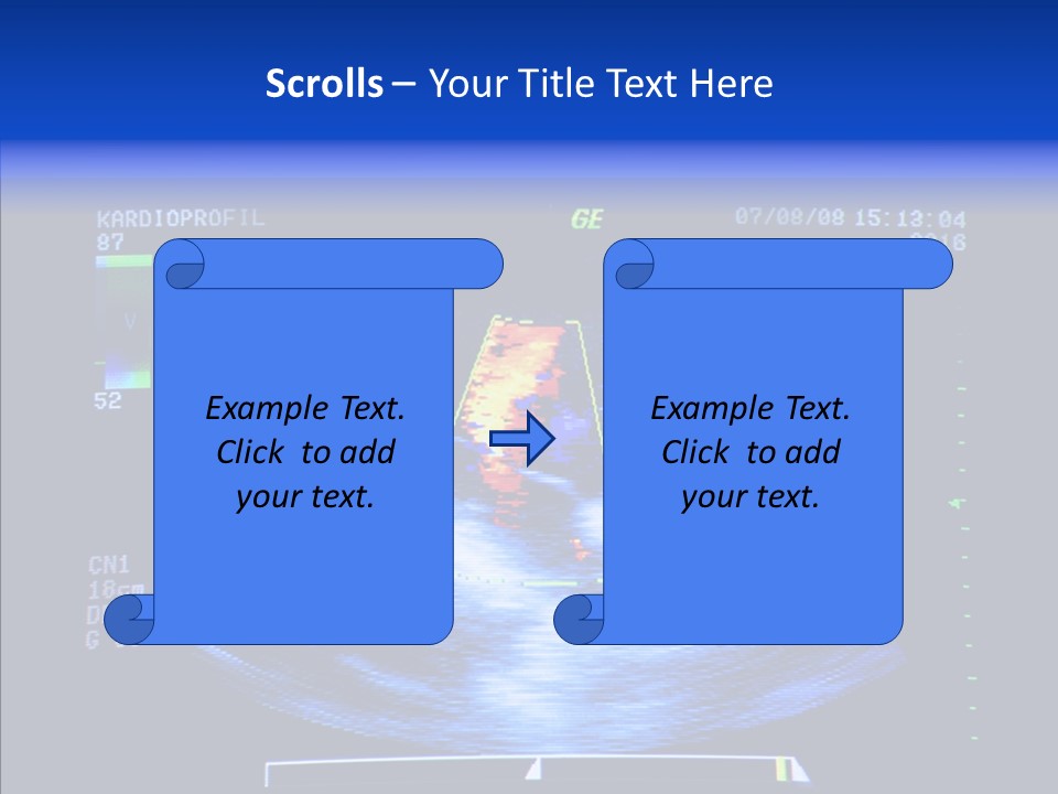 Ultrasound Health Science PowerPoint Template