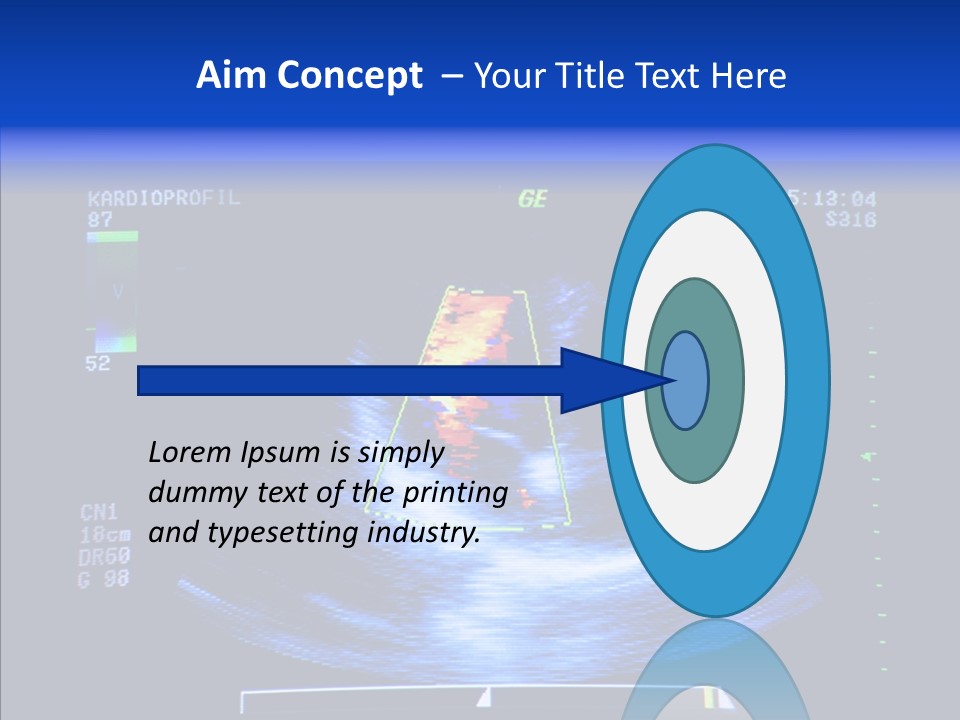 Ultrasound Health Science PowerPoint Template