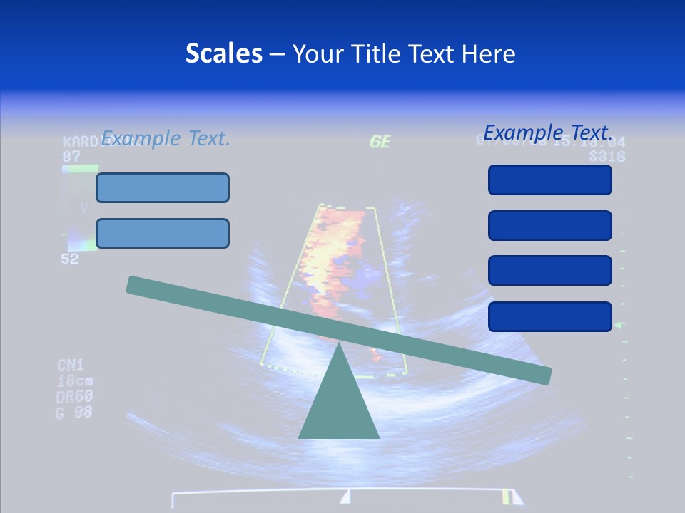 Ultrasound Health Science PowerPoint Template