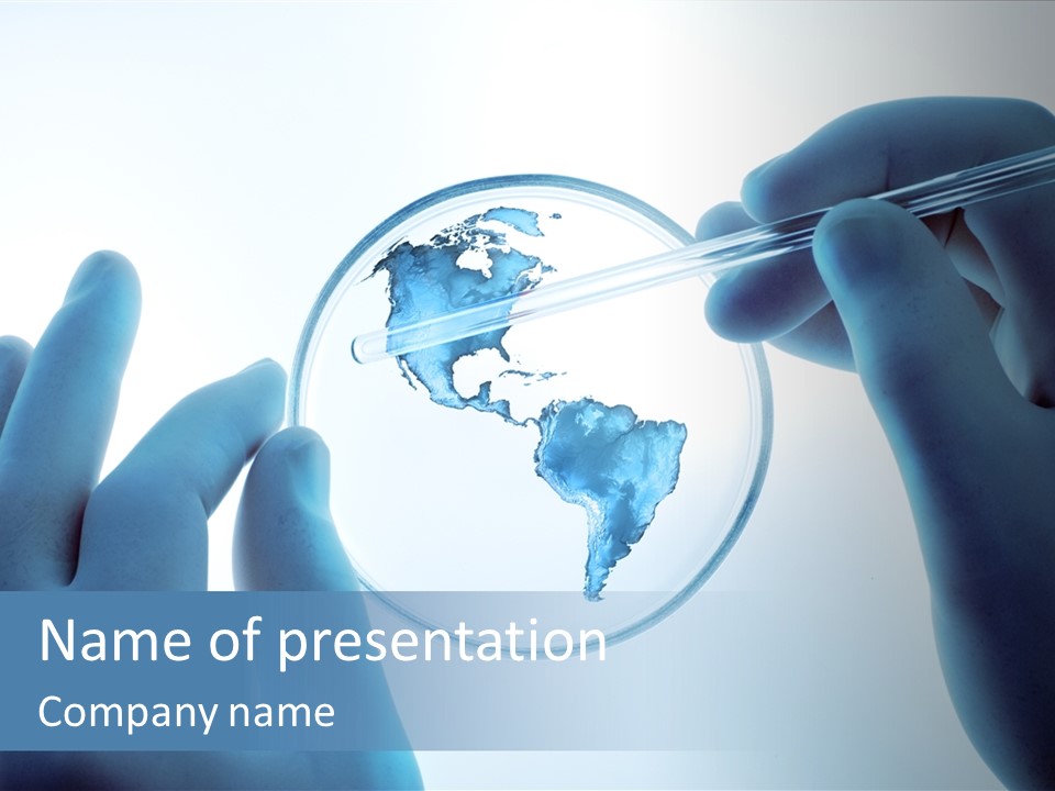 Test Scientific Laboratory PowerPoint Template