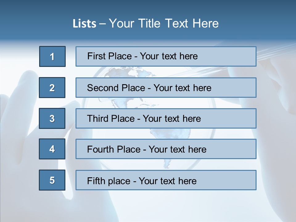 Test Scientific Laboratory PowerPoint Template