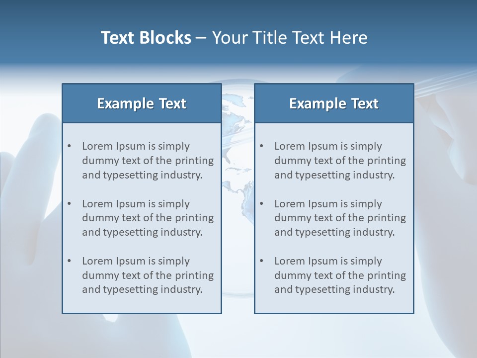Test Scientific Laboratory PowerPoint Template
