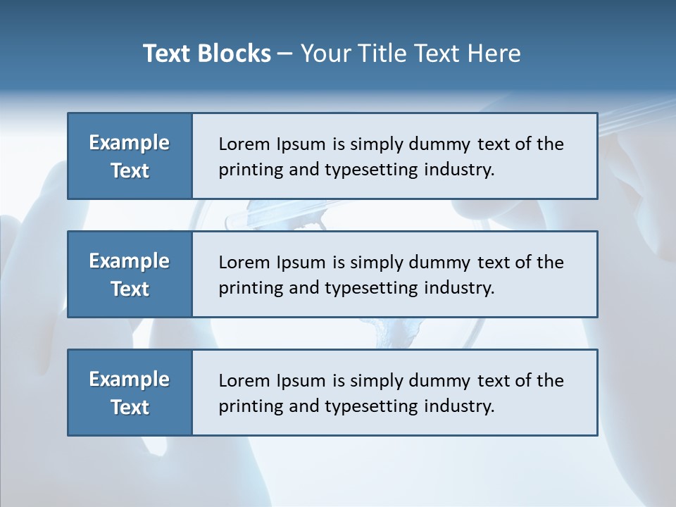 Test Scientific Laboratory PowerPoint Template