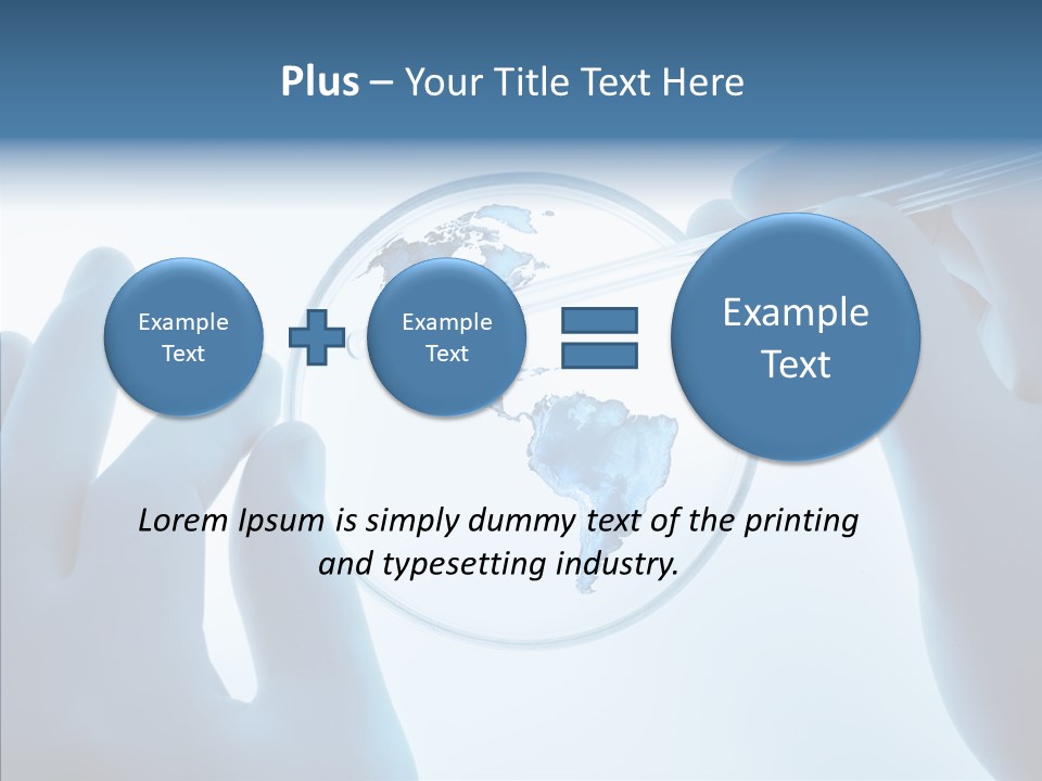 Test Scientific Laboratory PowerPoint Template