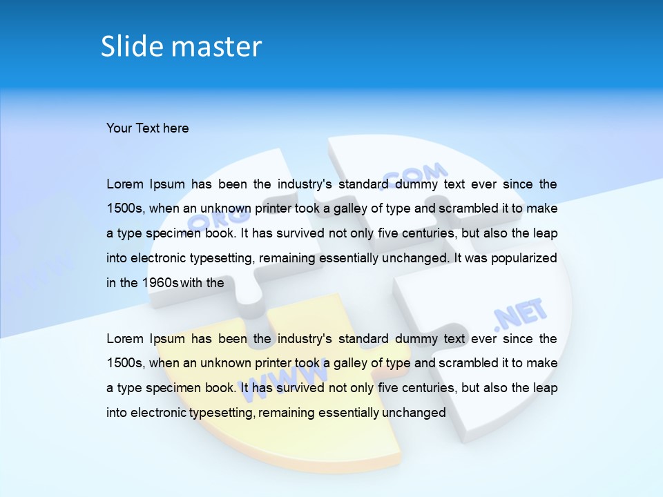 Connect Technology Hosting PowerPoint Template