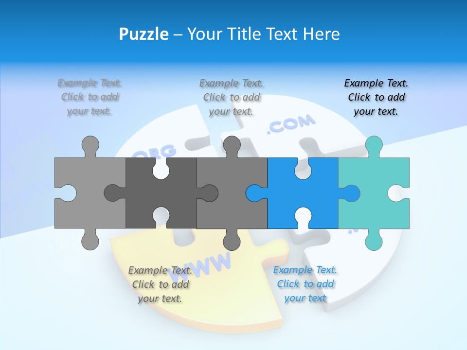 Connect Technology Hosting PowerPoint Template