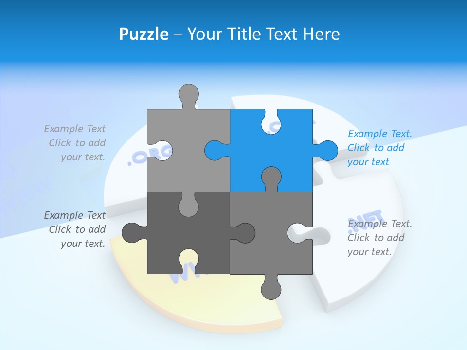 Connect Technology Hosting PowerPoint Template