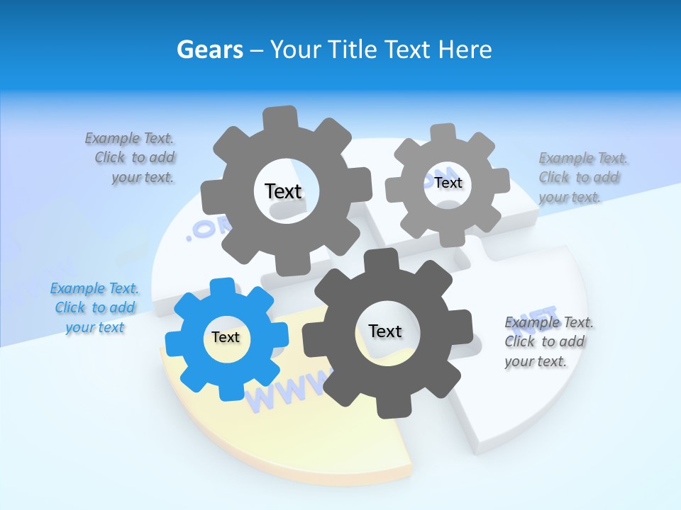 Connect Technology Hosting PowerPoint Template