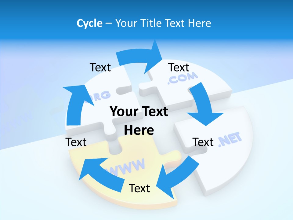 Connect Technology Hosting PowerPoint Template