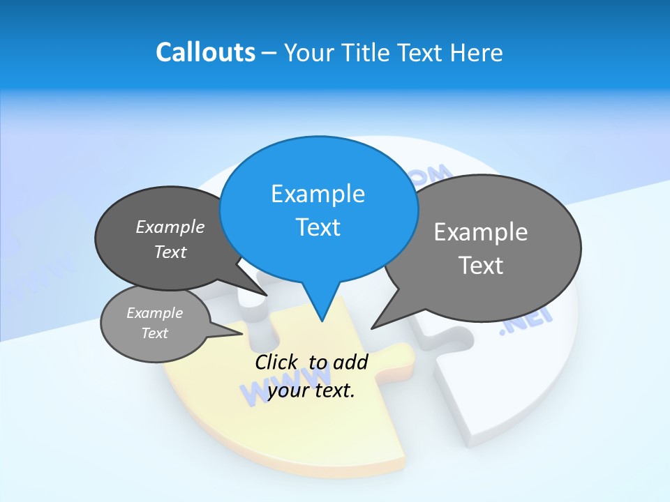 Connect Technology Hosting PowerPoint Template