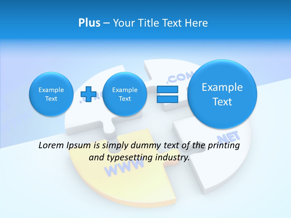 Connect Technology Hosting PowerPoint Template