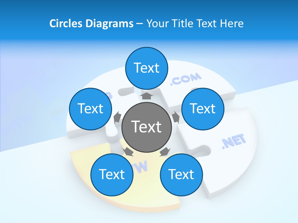 Connect Technology Hosting PowerPoint Template