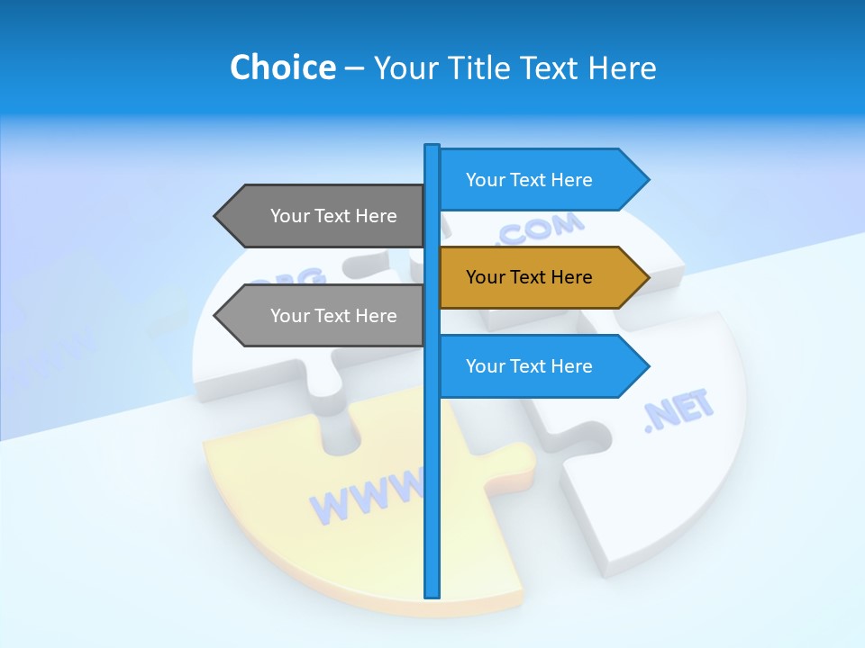 Connect Technology Hosting PowerPoint Template