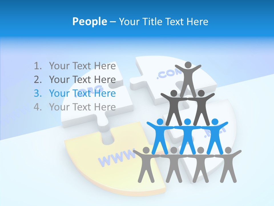 Connect Technology Hosting PowerPoint Template