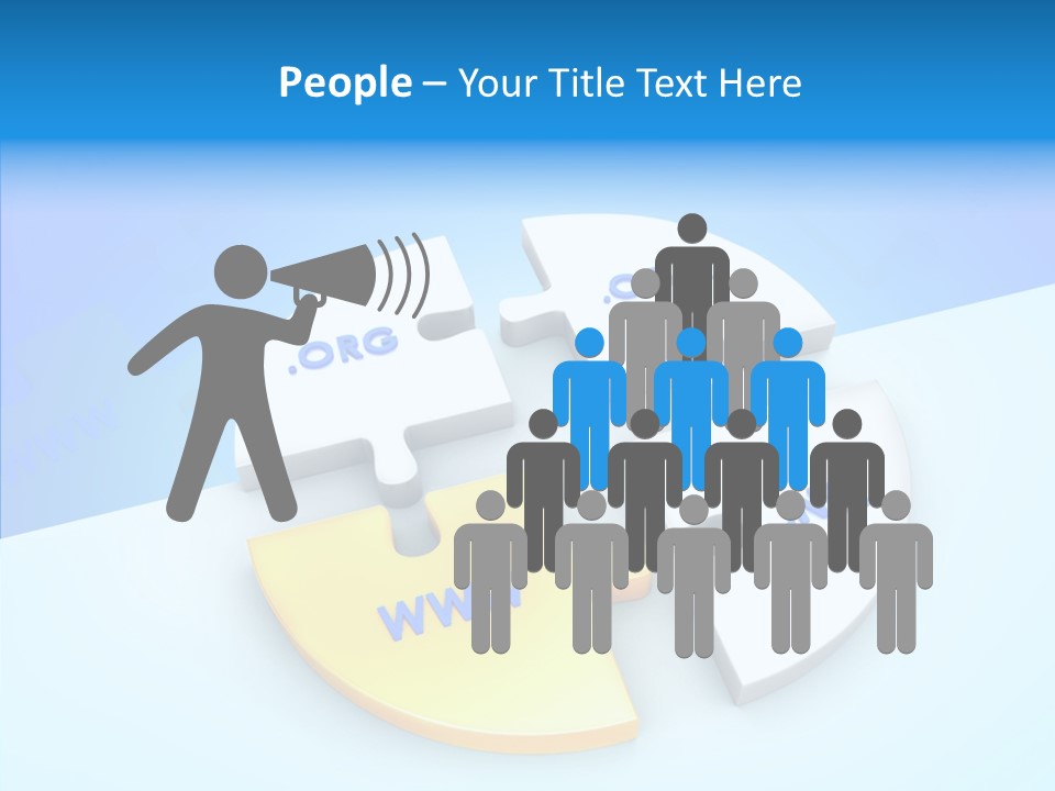 Connect Technology Hosting PowerPoint Template