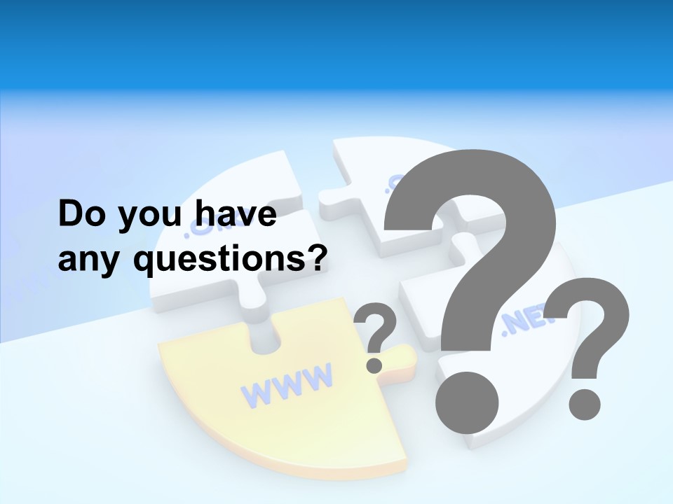 Connect Technology Hosting PowerPoint Template