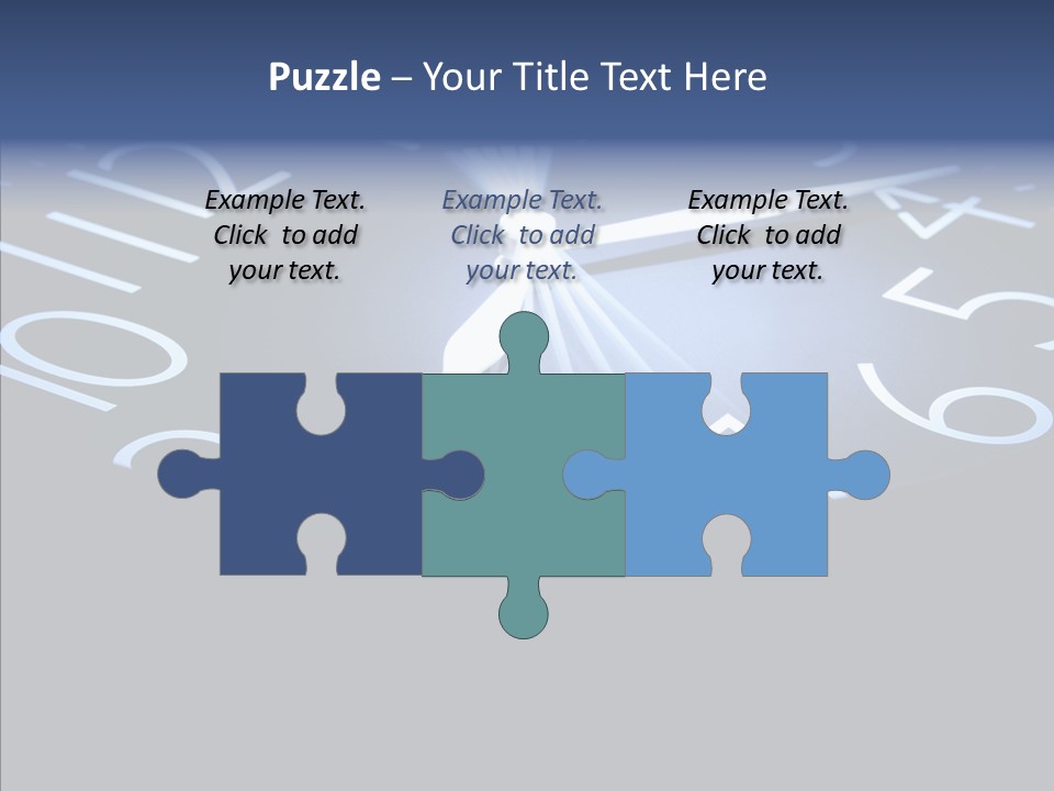 Hour Texture Dial PowerPoint Template