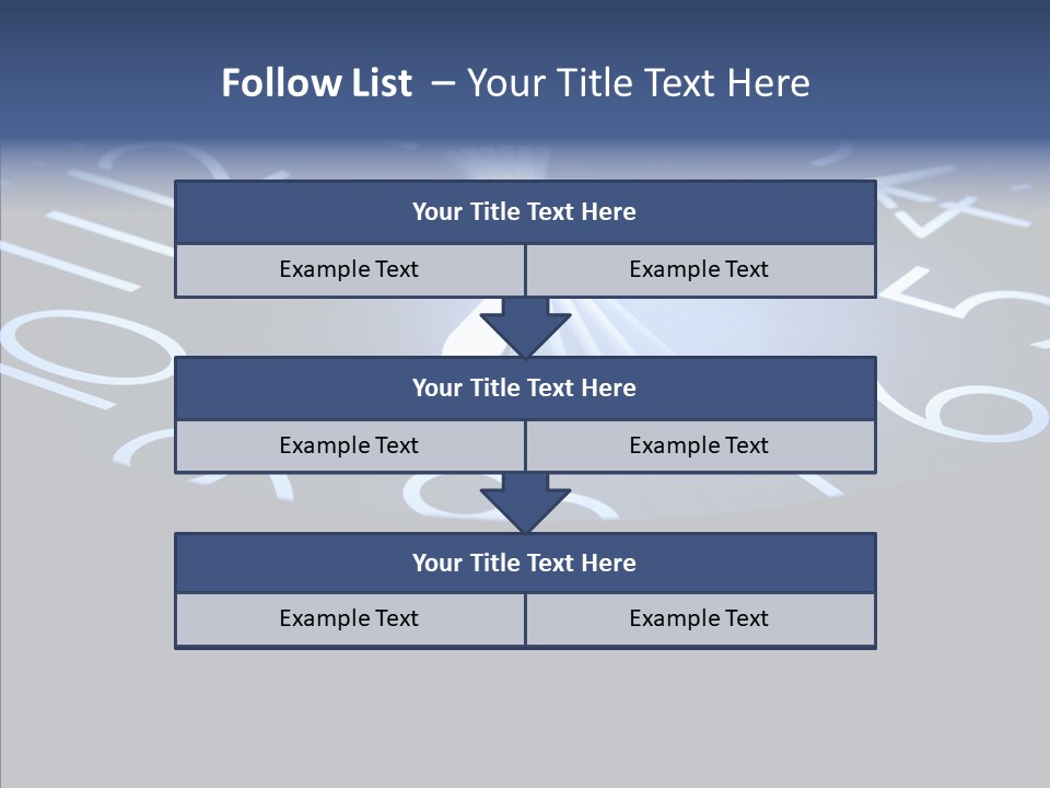 Hour Texture Dial PowerPoint Template