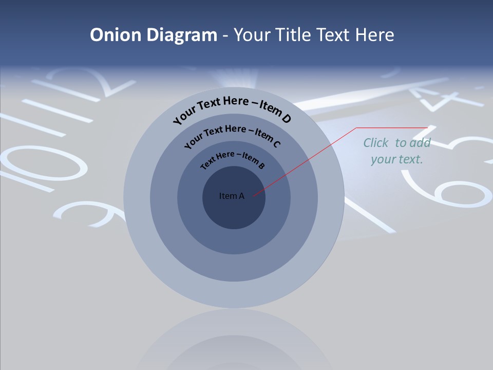 Hour Texture Dial PowerPoint Template