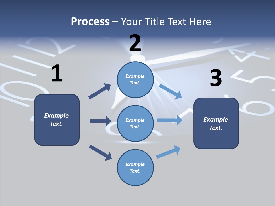 Hour Texture Dial PowerPoint Template