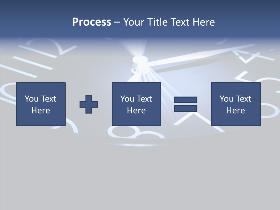 Hour Texture Dial PowerPoint Template