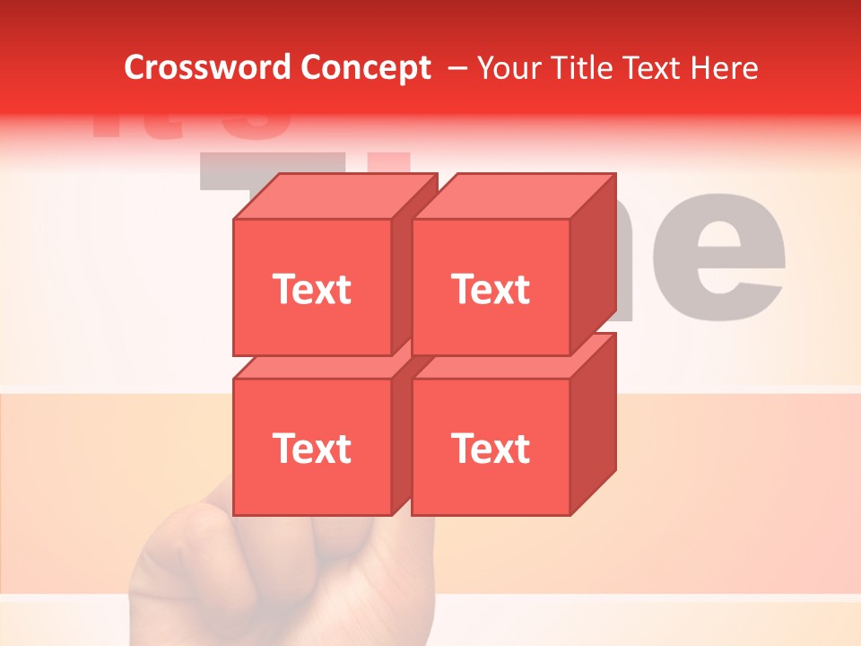 Business Finance Clock PowerPoint Template