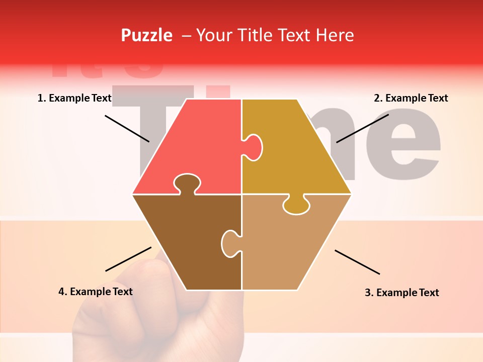 Business Finance Clock PowerPoint Template