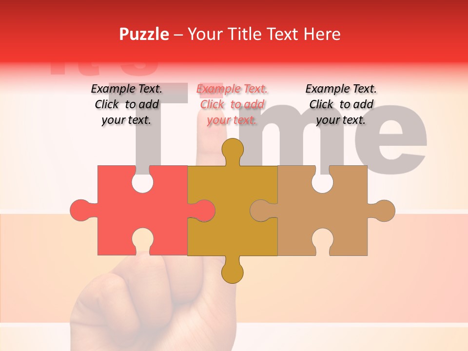 Business Finance Clock PowerPoint Template