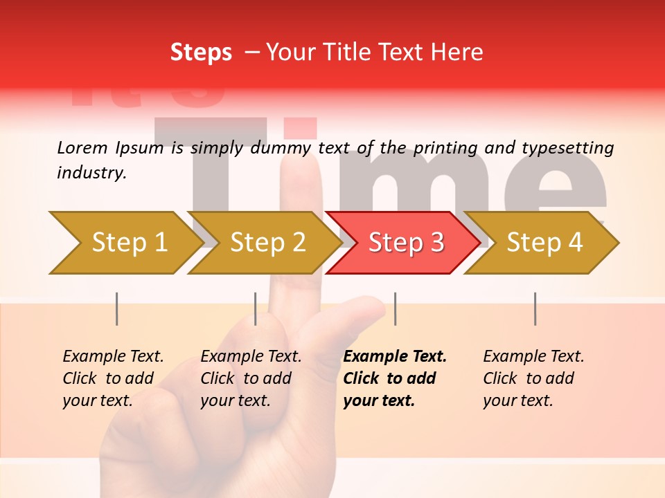 Business Finance Clock PowerPoint Template