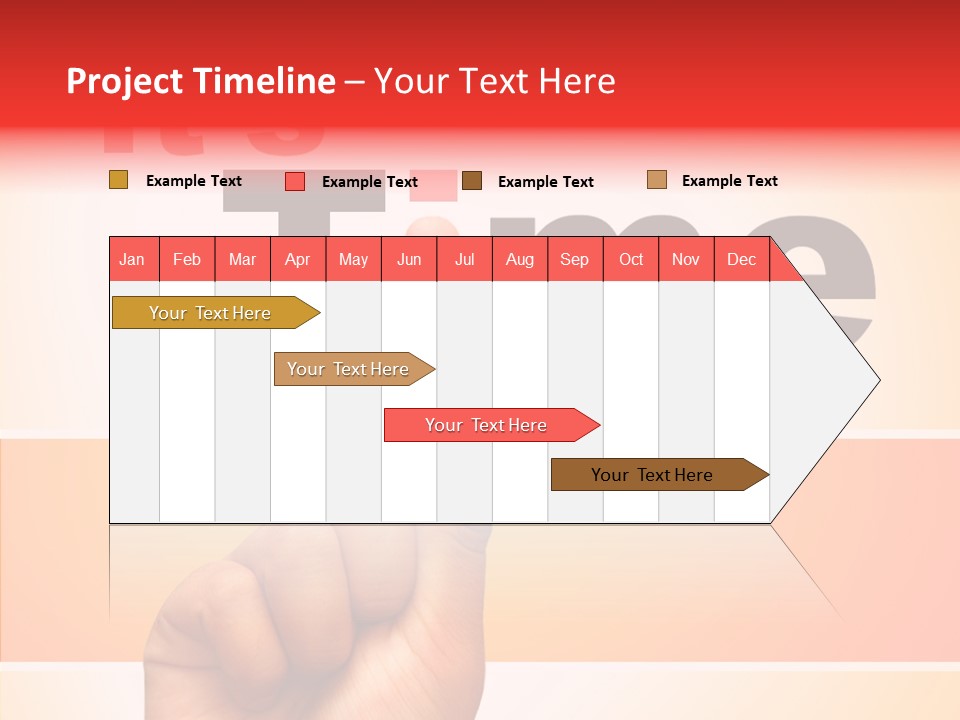 Business Finance Clock PowerPoint Template