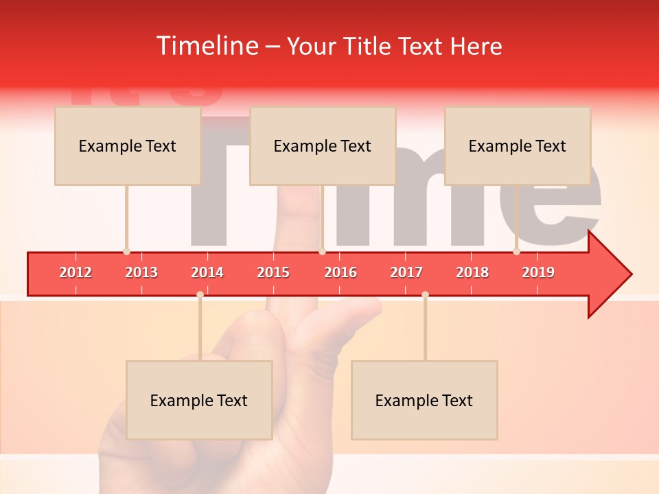 Business Finance Clock PowerPoint Template