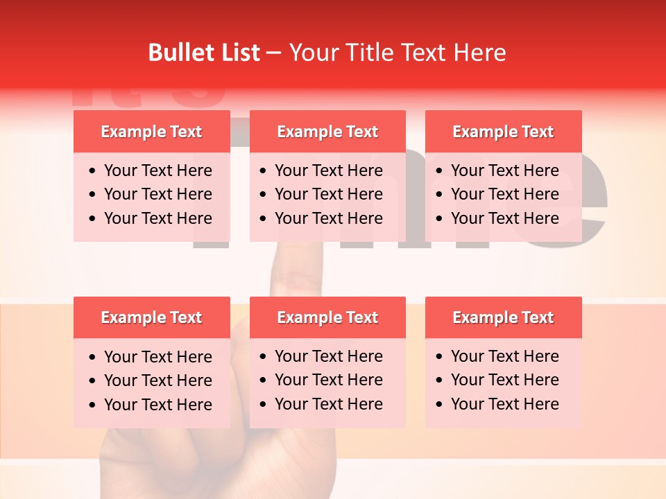 Business Finance Clock PowerPoint Template