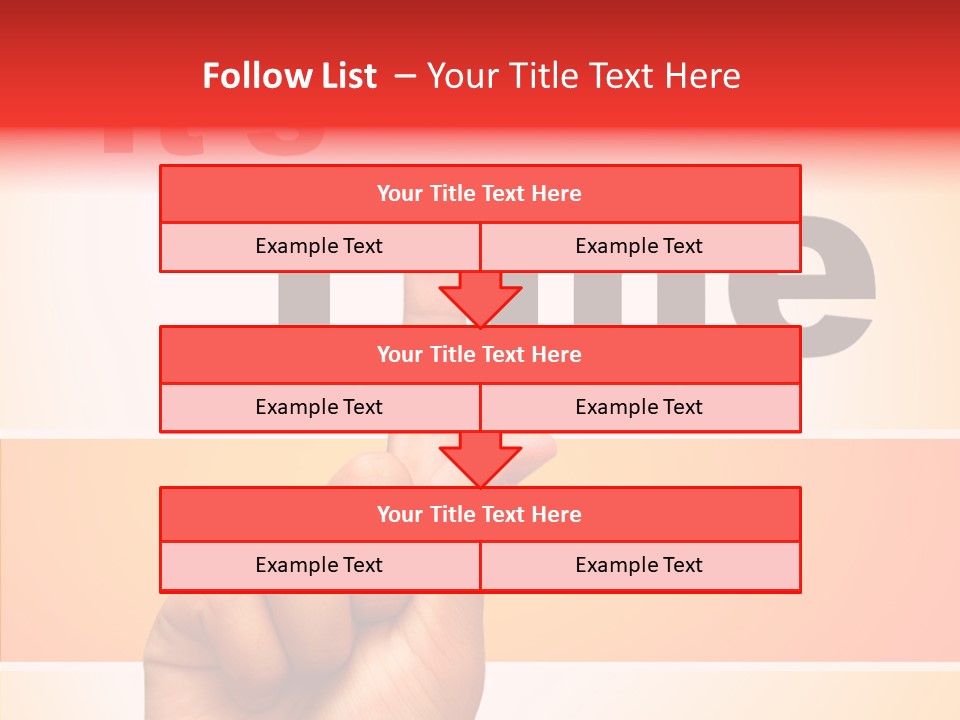 Business Finance Clock PowerPoint Template