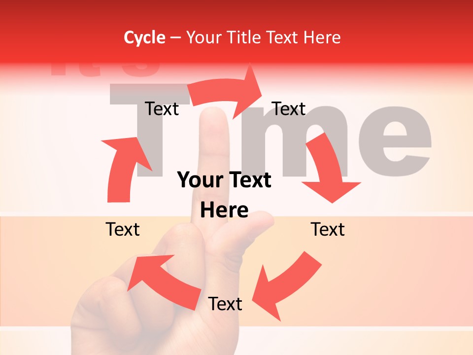 Business Finance Clock PowerPoint Template
