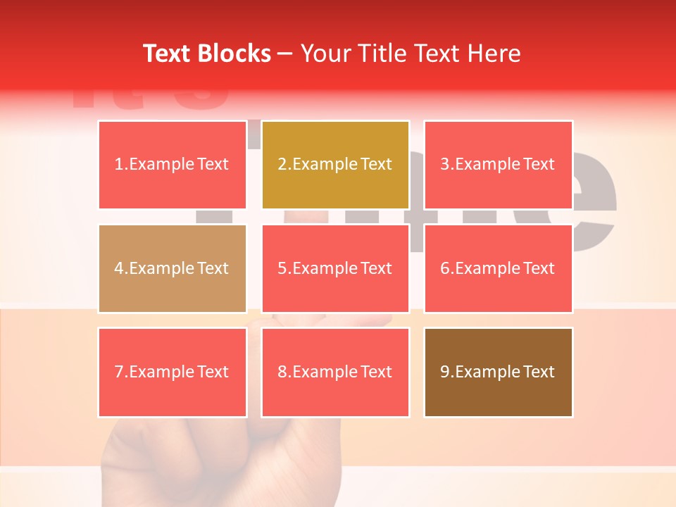 Business Finance Clock PowerPoint Template