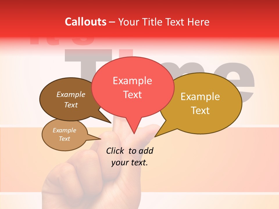 Business Finance Clock PowerPoint Template
