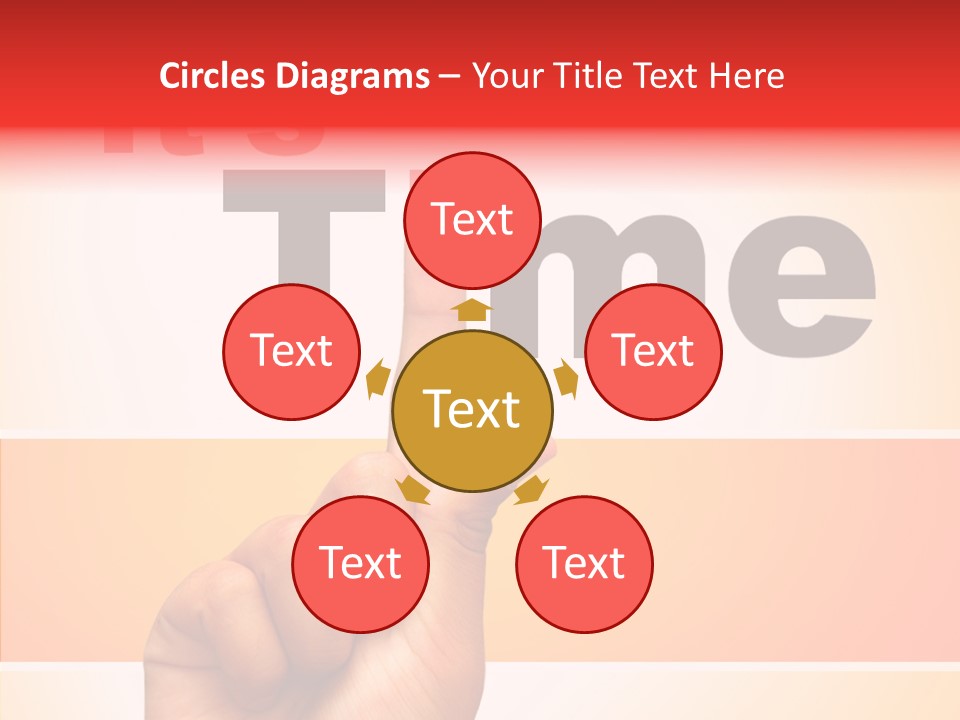 Business Finance Clock PowerPoint Template