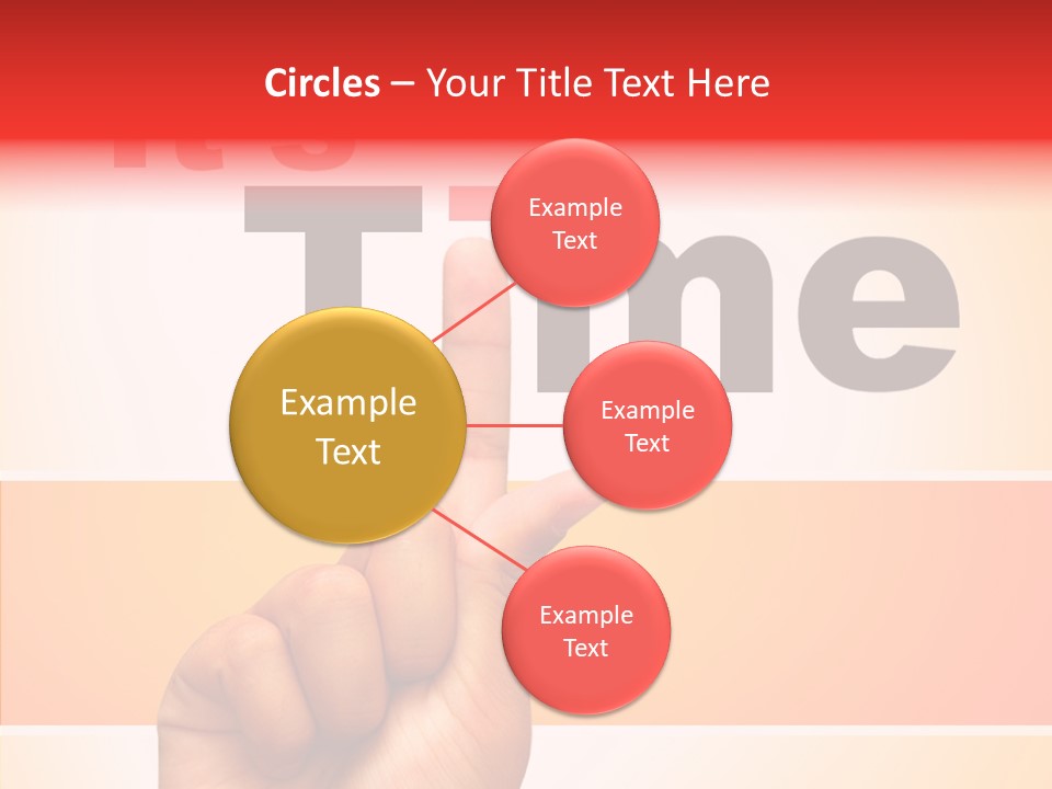 Business Finance Clock PowerPoint Template