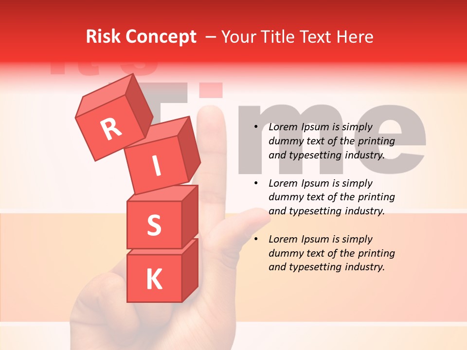 Business Finance Clock PowerPoint Template