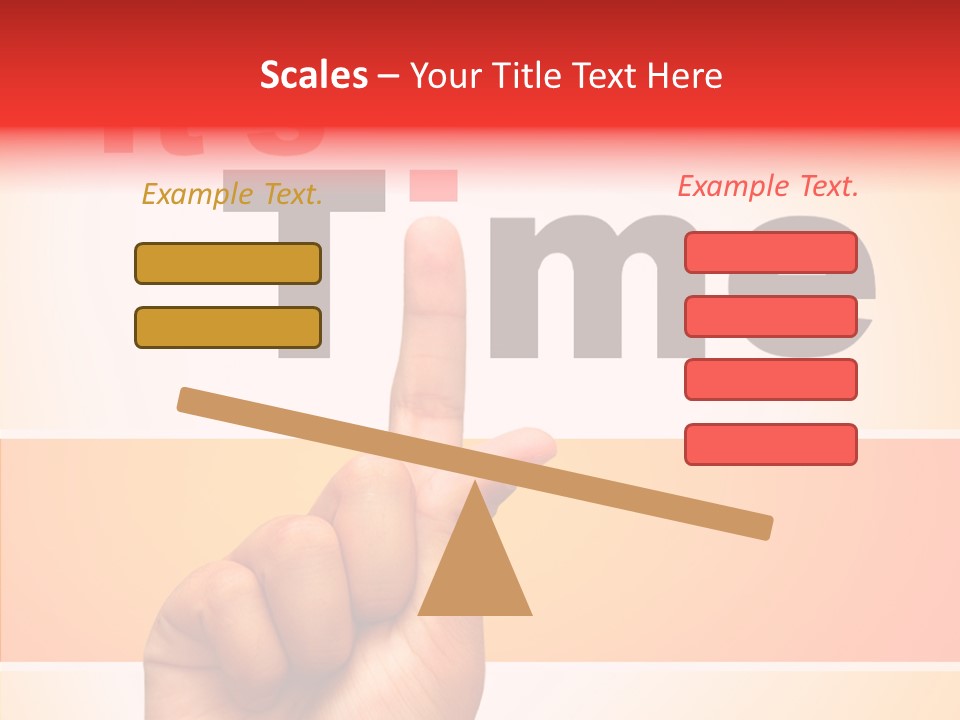 Business Finance Clock PowerPoint Template