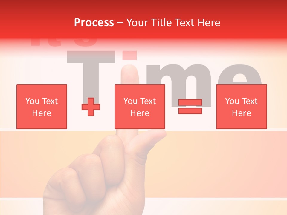 Business Finance Clock PowerPoint Template