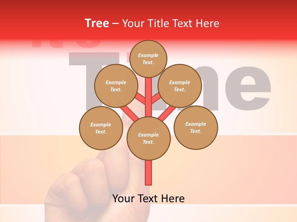 Business Finance Clock PowerPoint Template
